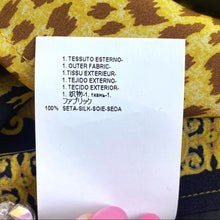 Load image into Gallery viewer, VERSACE 100%silk leopard dress TWS