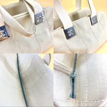 Load image into Gallery viewer, CHANEL vintage beige handbag