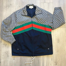Load image into Gallery viewer, GUCCI Multicolor Oversized Technical Track Jacket