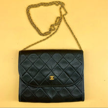 Load image into Gallery viewer, CHANEL vintage 24K Gold WOC lambskin bag