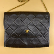 Load image into Gallery viewer, CHANEL vintage 24K Gold WOC lambskin bag