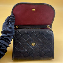 Load image into Gallery viewer, CHANEL vintage 24K Gold WOC lambskin bag
