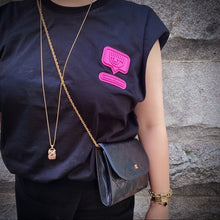 Load image into Gallery viewer, CHANEL vintage 24K Gold WOC lambskin bag