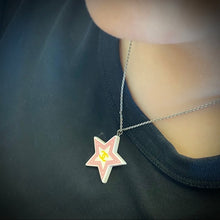 Load image into Gallery viewer, CHANEL two sides star necklace