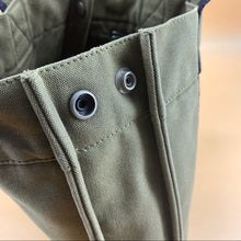 Load image into Gallery viewer, HERMES Green Canvas Fourre Tout PM Tote Bag TWS