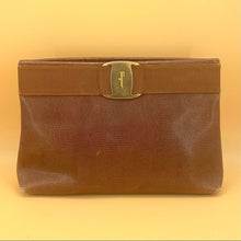 Load image into Gallery viewer, Salvatore Ferragamo vintage clutch/ crossbody bag