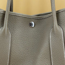 Load image into Gallery viewer, HERMES Garden Party 36 Etoupe leather bag