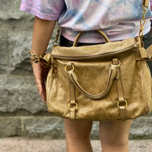 Load image into Gallery viewer, Miu Miu Bow leather two-way bag