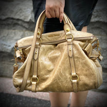Load image into Gallery viewer, Miu Miu Bow leather two-way bag