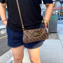 Load image into Gallery viewer, LOUIS VUITTON Damier Ebène Eva two-way bag