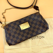 Load image into Gallery viewer, LOUIS VUITTON Damier Ebène Eva two-way bag