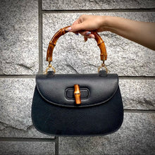 Load image into Gallery viewer, GUCCI Bamboo Top two-way leather bag