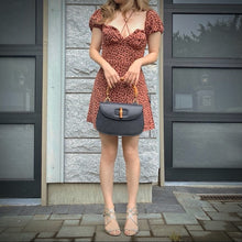 Load image into Gallery viewer, GUCCI Bamboo Top two-way leather bag