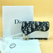 Load image into Gallery viewer, Dior SADDLE FLAP CARD HOLDER