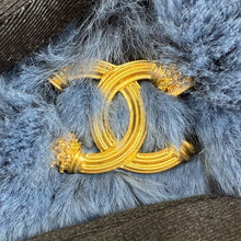 Load image into Gallery viewer, CHANEL fluffy wallet on chain