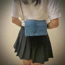 Load image into Gallery viewer, CHANEL fluffy wallet on chain