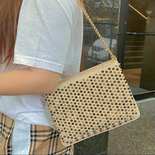 Load image into Gallery viewer, Christian Louboutin rivet leather bag TWS