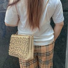 Load image into Gallery viewer, Christian Louboutin rivet leather bag TWS