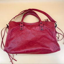 Load image into Gallery viewer, BALENCIAGA red city bag