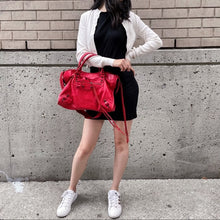 Load image into Gallery viewer, BALENCIAGA red city bag