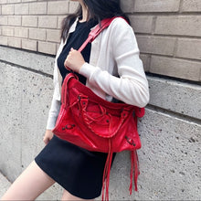 Load image into Gallery viewer, BALENCIAGA red city bag