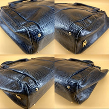 Load image into Gallery viewer, EMPORIO ARMANI crocodile print tote