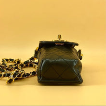 Load image into Gallery viewer, Chanel vintage Phone Case Black CrossBody Bag
