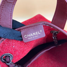 Load image into Gallery viewer, CHANEL Woolen cloth vintage two-way bag