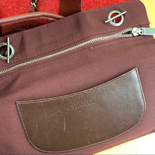 Load image into Gallery viewer, CHANEL Woolen cloth vintage two-way bag