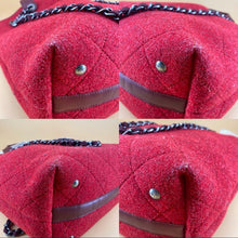 Load image into Gallery viewer, CHANEL Woolen cloth vintage two-way bag