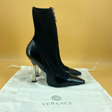 Load image into Gallery viewer, VERSACE Elastic ankle boots with high heels