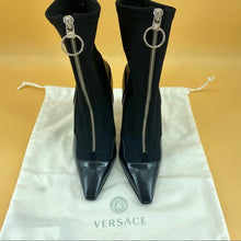 Load image into Gallery viewer, VERSACE Elastic ankle boots with high heels