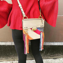 Load image into Gallery viewer, CHLOE Suede Calfskin Small Jane Tassel Bag
