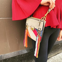 Load image into Gallery viewer, CHLOE Suede Calfskin Small Jane Tassel Bag