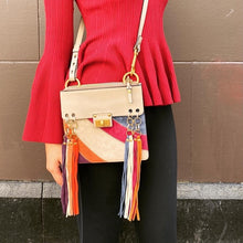 Load image into Gallery viewer, CHLOE Suede Calfskin Small Jane Tassel Bag