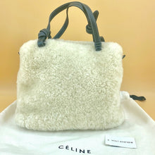 Load image into Gallery viewer, CELINE fur two-way bag NWT