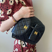 Load image into Gallery viewer, CHANEL Duma leather backpack