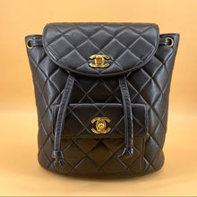 Load image into Gallery viewer, CHANEL Duma leather backpack