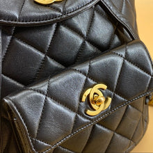 Load image into Gallery viewer, CHANEL Duma leather backpack