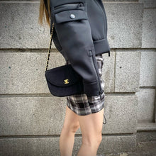 Load image into Gallery viewer, CHANEL Vintage 24k gold cloth shoulder bag