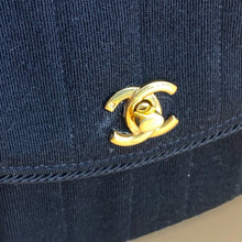 Load image into Gallery viewer, CHANEL Vintage 24k gold cloth shoulder bag