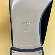 Load image into Gallery viewer, GUCCI velvet crystal loafer