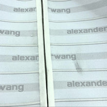 Load image into Gallery viewer, Alexander Wang Logo Elastic Bandeau Dress In White