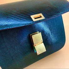 Load image into Gallery viewer, CELINE classic bag Lizard skin
