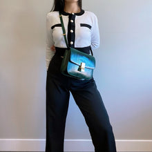 Load image into Gallery viewer, CELINE classic bag Lizard skin