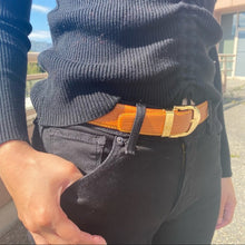 Load image into Gallery viewer, Louis Vuitton epi leather belt