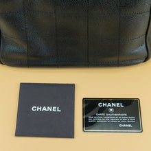 Load image into Gallery viewer, CHANEL Vintage chocolate bar leather tote TWS pop