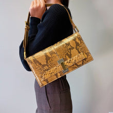 Load image into Gallery viewer, FENDI vintage snake skin Shoulder bag