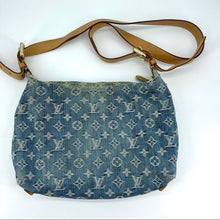 Load image into Gallery viewer, LOUIS VUITTON denim baggy PM crossbody bag