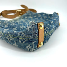 Load image into Gallery viewer, LOUIS VUITTON denim baggy PM crossbody bag